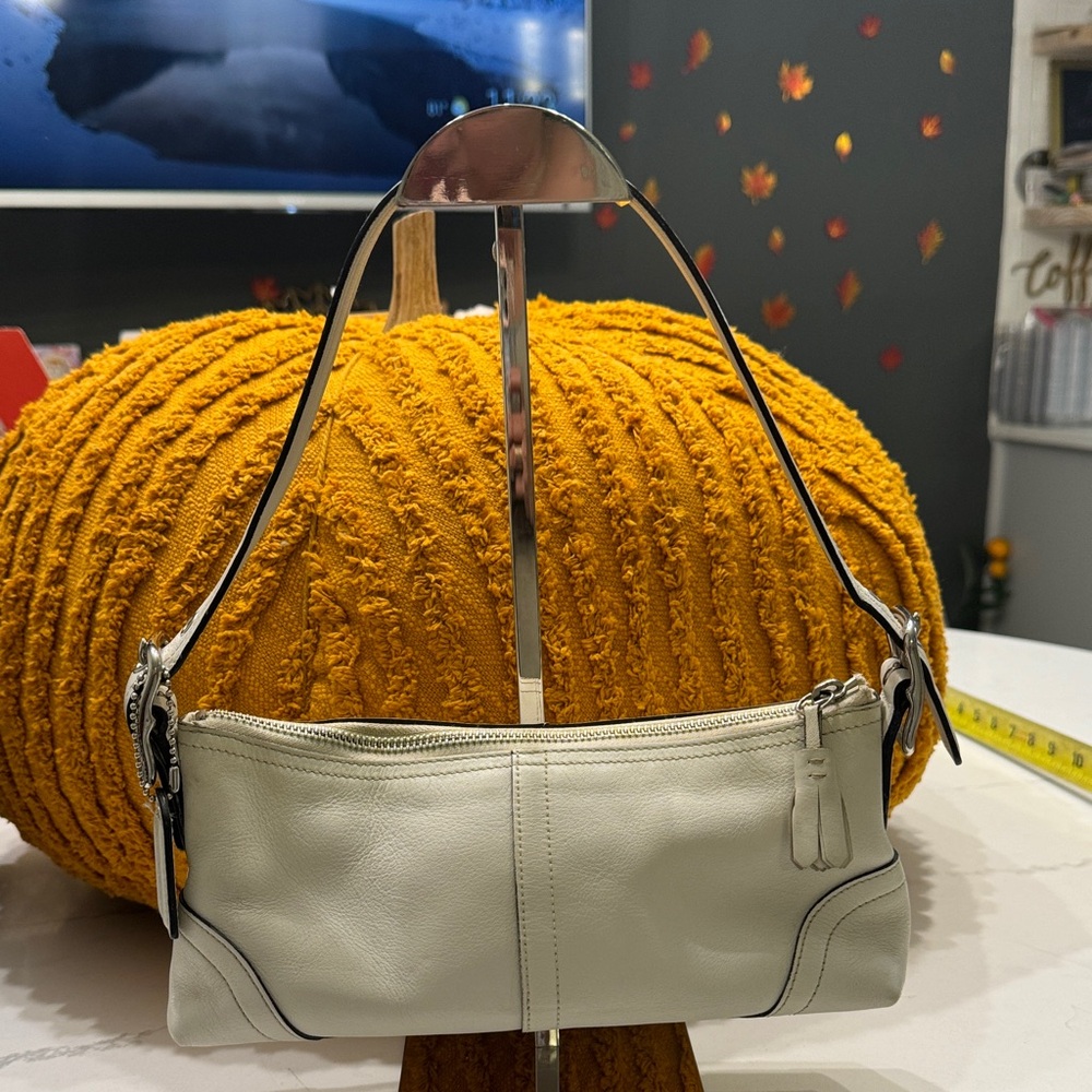 Coach  Cream Shoulder Bag